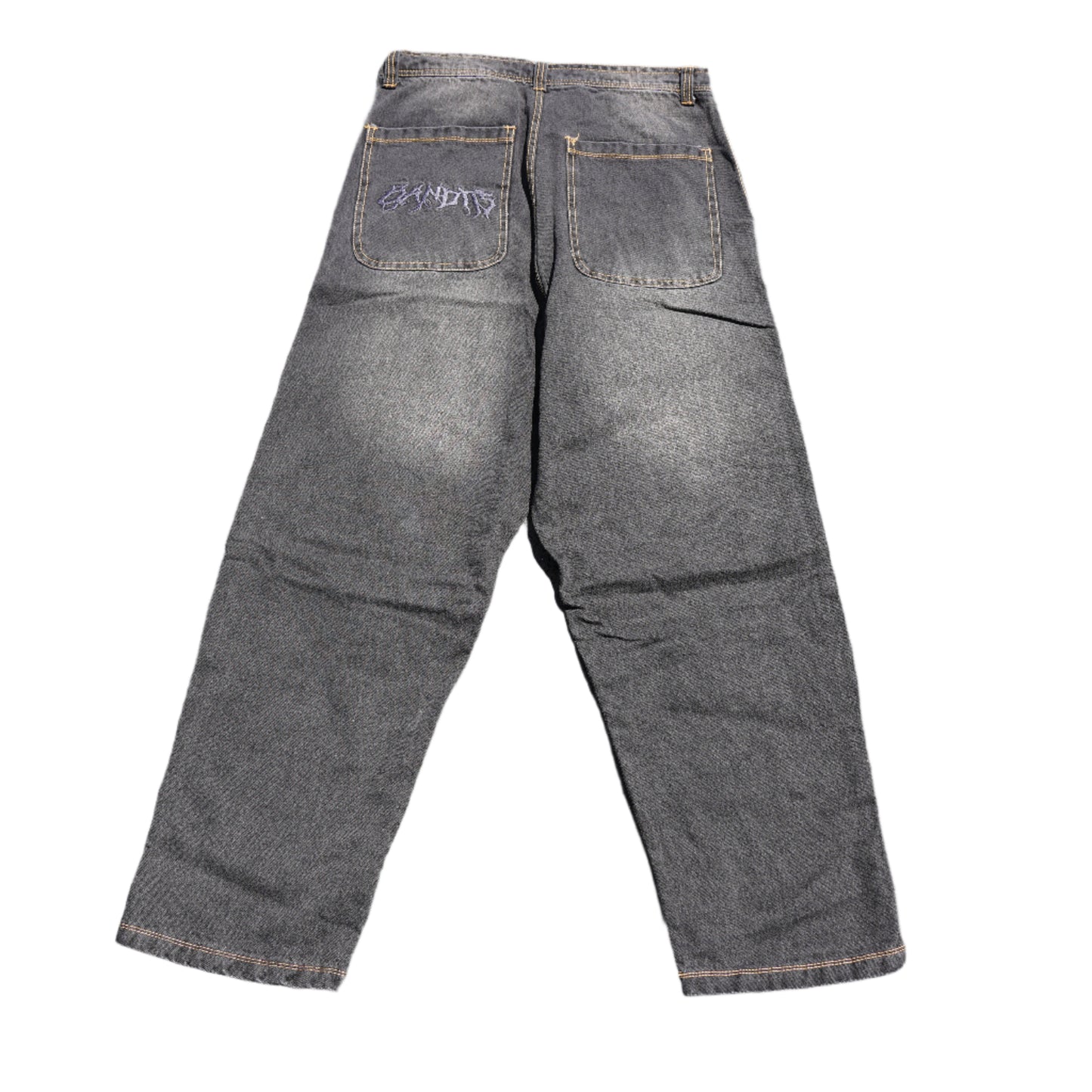 Dark Grey Baggy Jeans