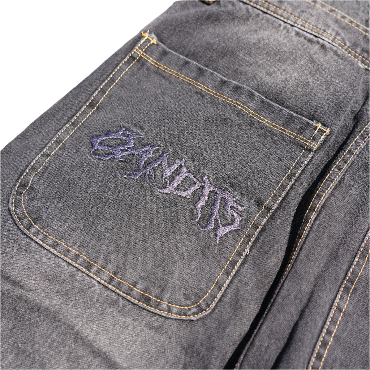 Dark Grey Baggy Jeans